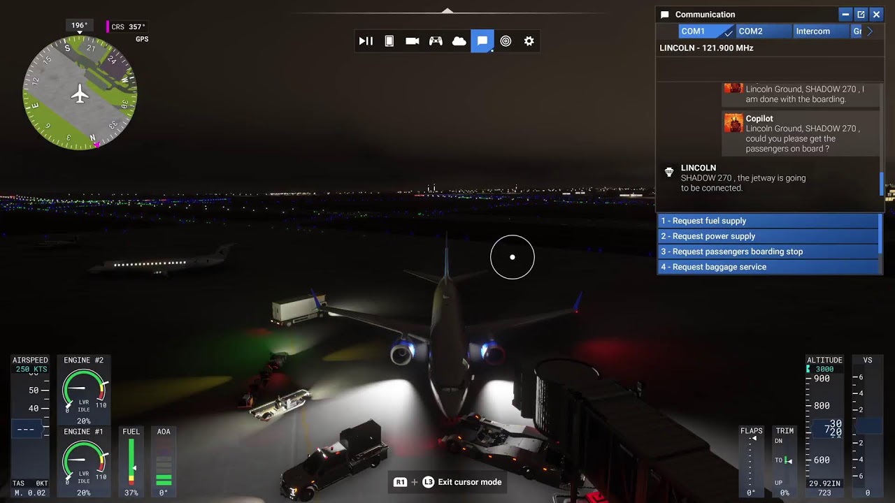 Flight Simulator 2024 on PS5 free flight 1/25/26 ✈️ Snow day flight   #flightsim2024