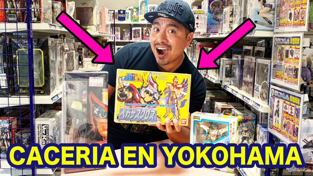 CACERIA FIGURAS SAINT SEIYA VINTAGE EN YOKOHAMA SURUGAYA CON JAPAN GEEK | SEIYA DE PEGASO V1