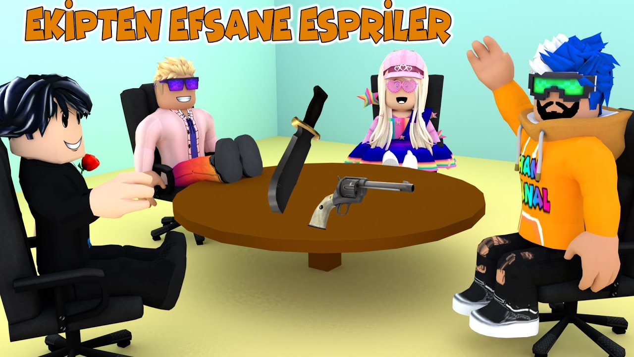 😱DEDEKTİF OLDUP EKİP'E YARGI DAĞITTIM !EKİP EFSANE ESPİRİLER KESTANE OYUNU !😄| ROBLOX
