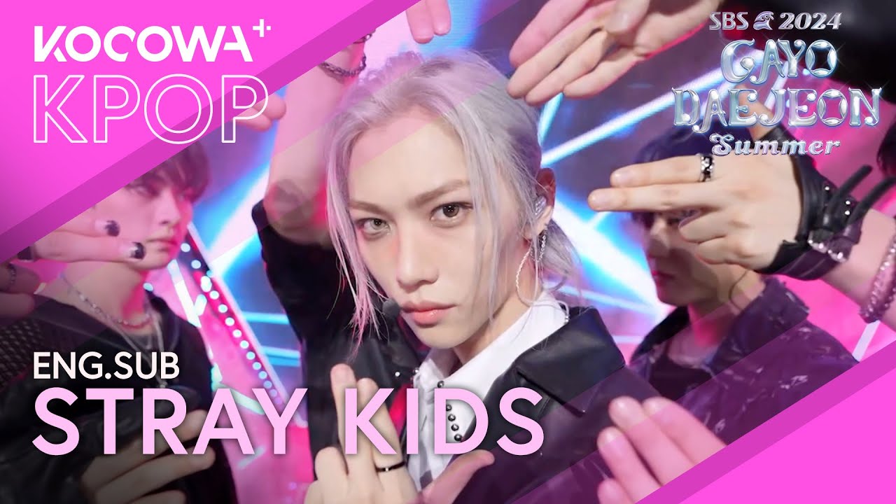 STRAY KIDS - INTRO + MANIAC + CHK CHK BOOM + HALL OF FAME | 2024 SBS Gayo Daejeon Summer | KOCOWA+