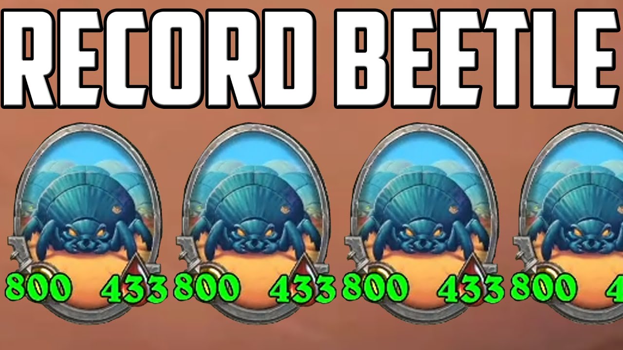 The Biggest Beetle Build Hearthstone Battlegrounds