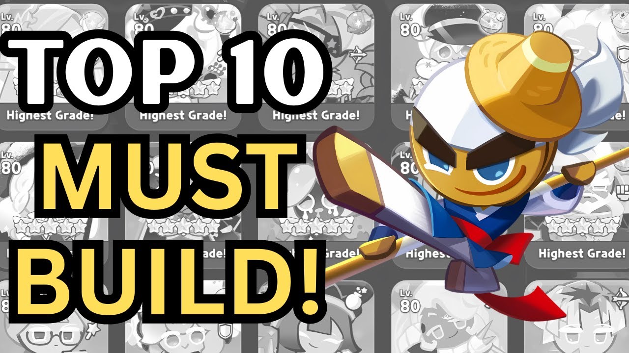 Top 10 STRONGEST Epic Cookies in Cookie Run Kingdom!