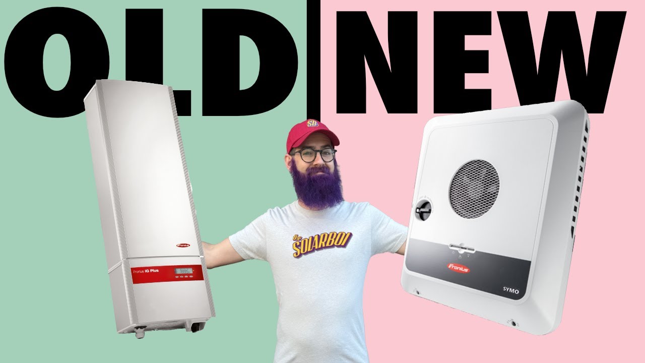 Installing the new GEN24 solar hybrid inverter!