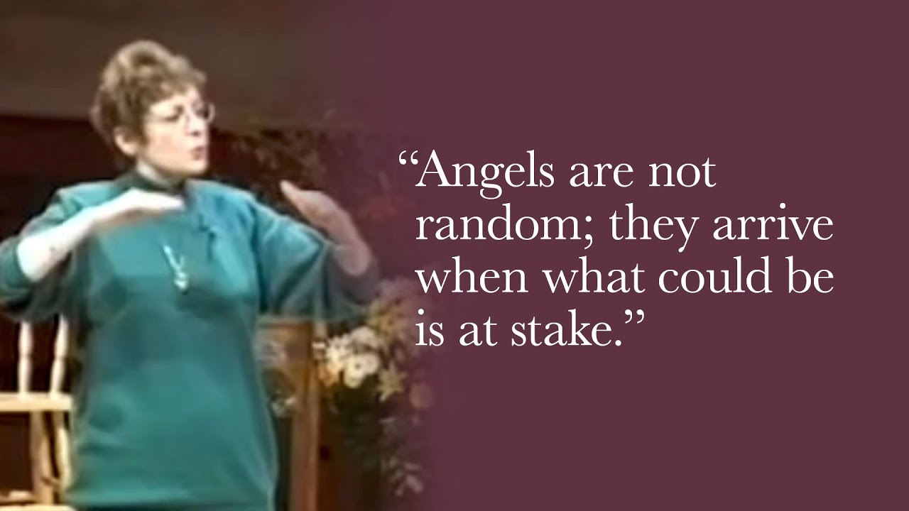 Caroline Myss - Angels come at a crossroad