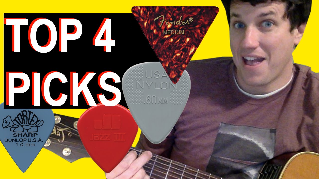 Guitar Lessons for Beginners: Top 4 Guitar Picks