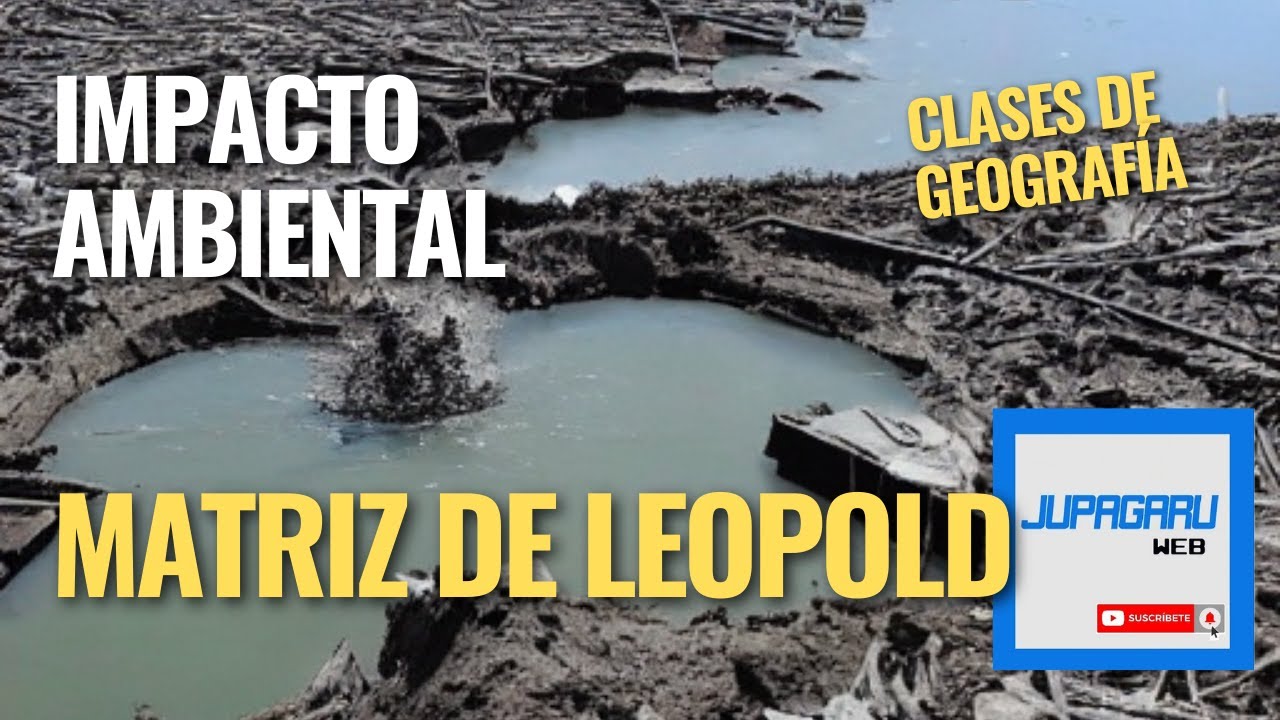 Estudio de Impacto Ambiental con Matriz de Leopold || Clases de Geografía ||