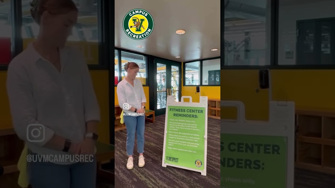 Welcome to the Gucciardi Fitness Center at UVM Campus Rec