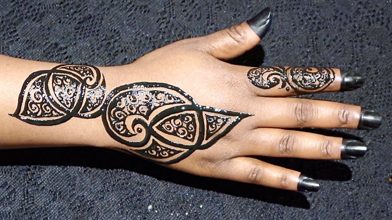 Sudanese henna  الحنه السودانية الهندسية 2020