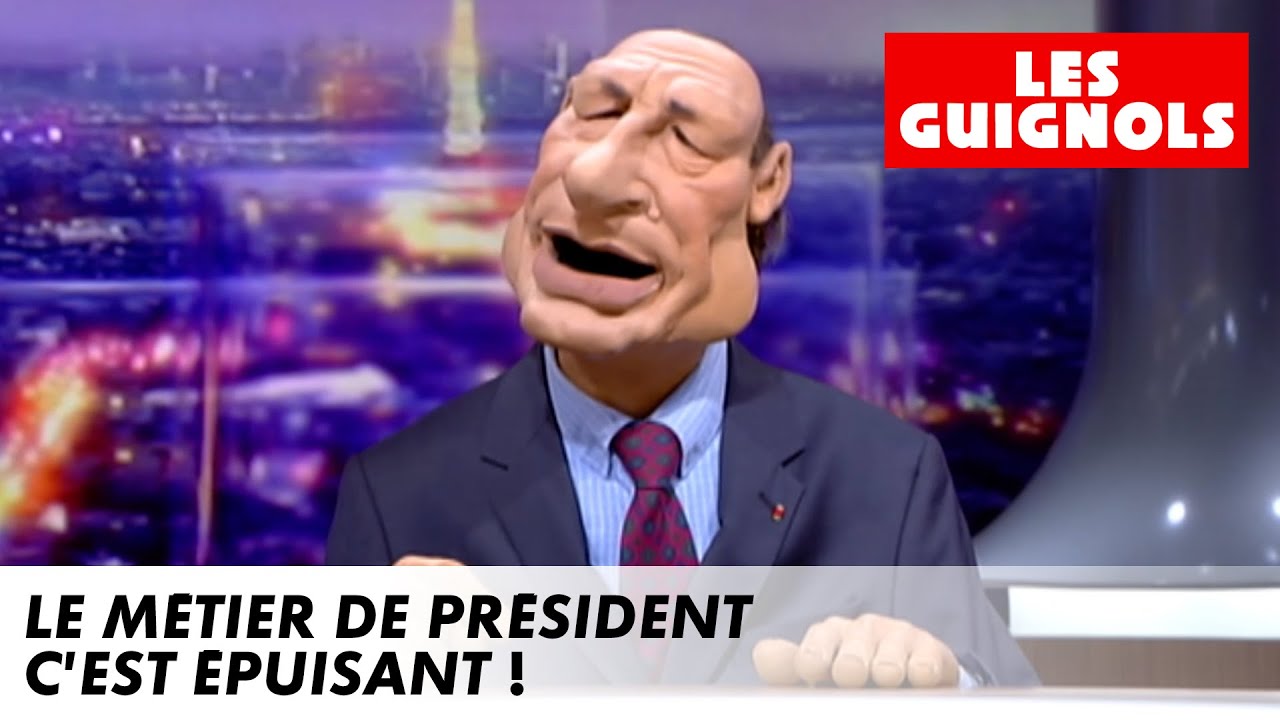 Le métier de Président : c'est épuisant ! - Les Guignols - CANAL+