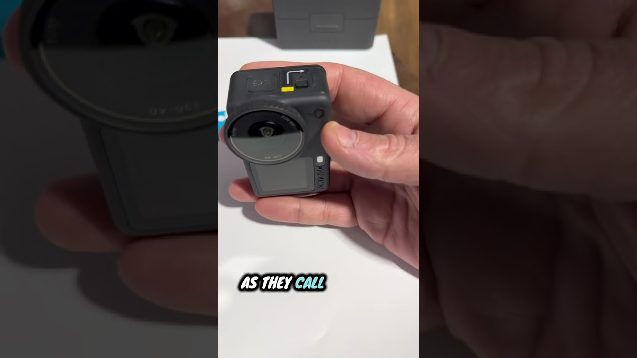 DJI Osmo action 6 unboxing. Dual mic control