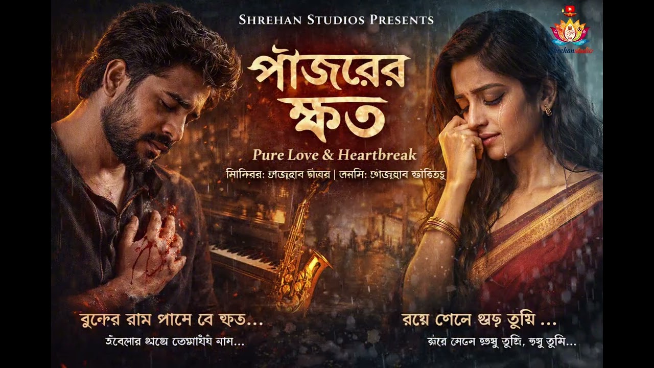 পাঁজরের ক্ষত (Panjorer Khoto)- Version 2 | Heartbreak Song | Sad Song