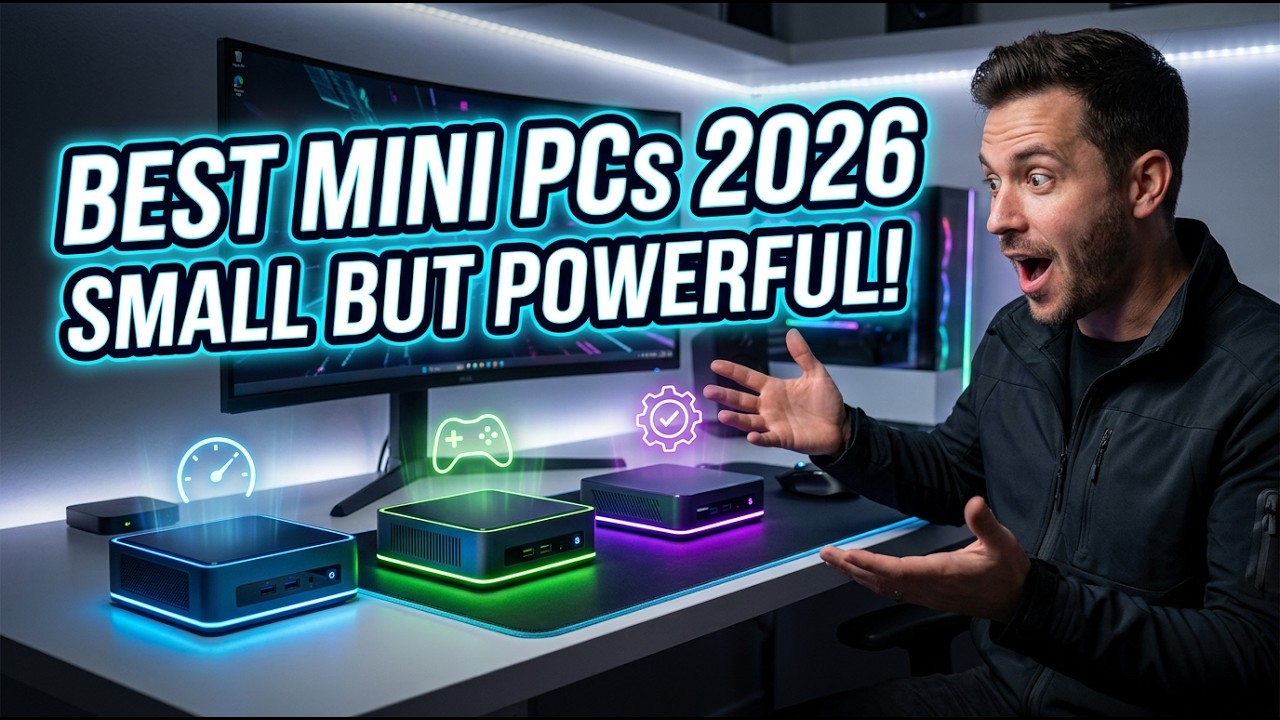 Best Mini PCs 2026 🔥 Top Compact Powerhouses for Work, Gaming & Productivity