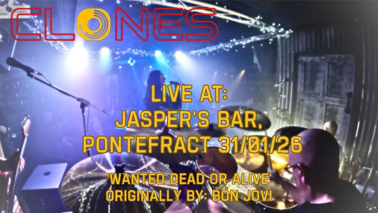CLONES – Wanted Dead or Alive (Live at Jasper’s Bar) | Cowboy anthem