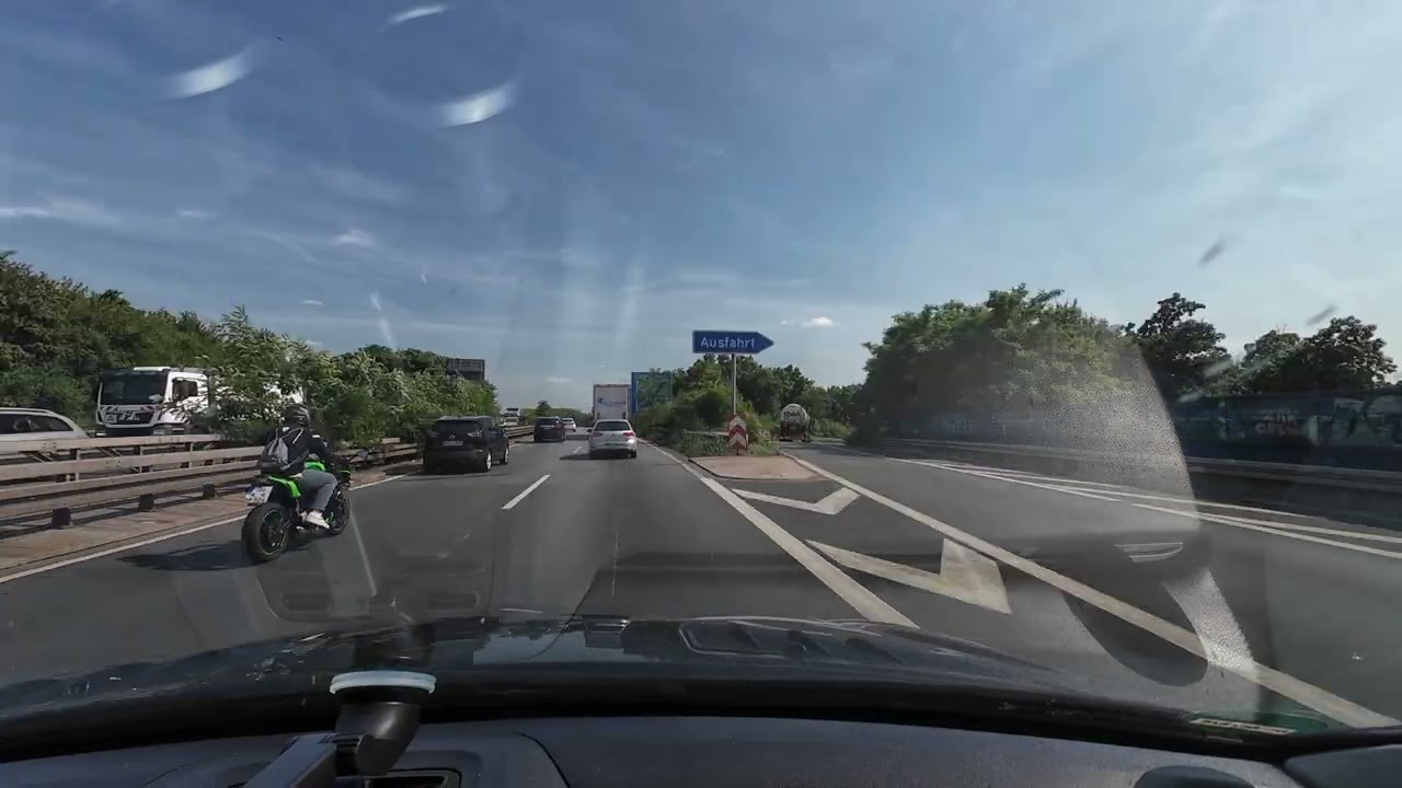 #165 TL 4x German Autobahn A42, A 59, B8 Duisburg D&uuml;sseldorf