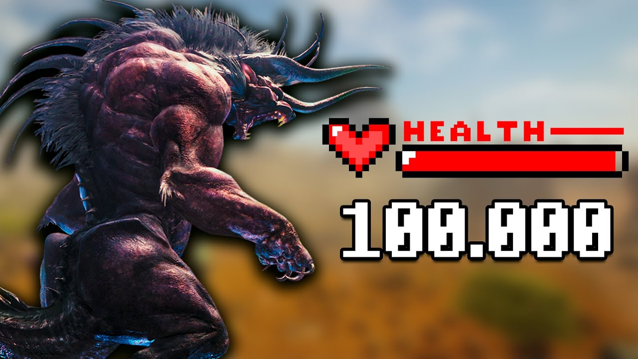 El monstruo con MÁS VIDA de Monster Hunter World