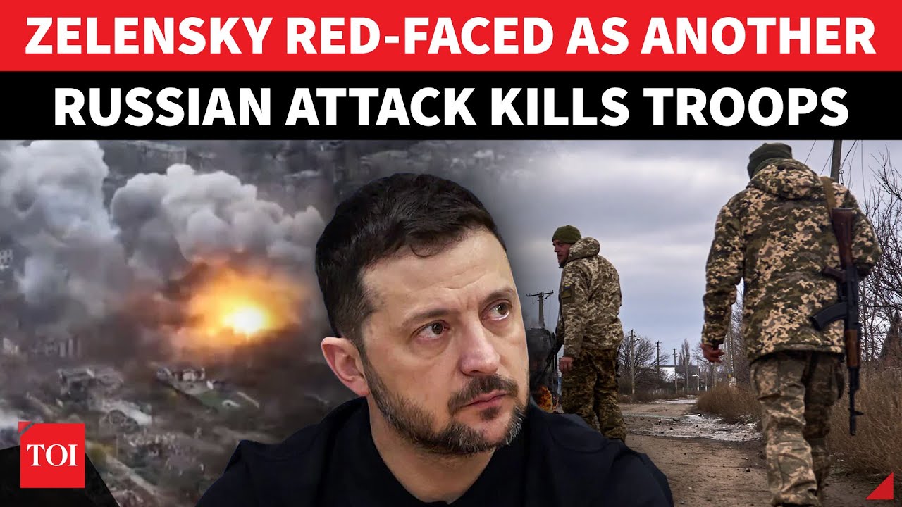 Zelensky Caught Off Guard As Putin's Men Strike Ukraine Army's Award Function In Dnipro, Kyiv Shamed