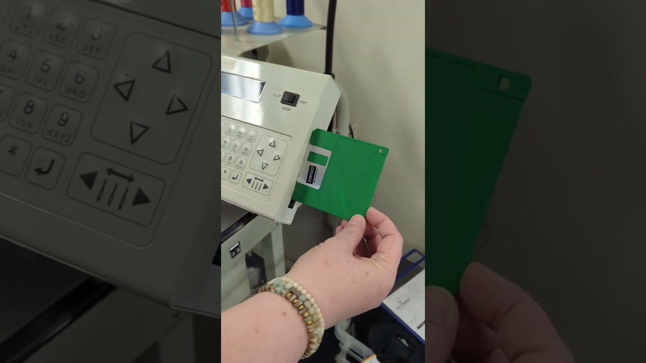 Single head embroidery machine Walk through