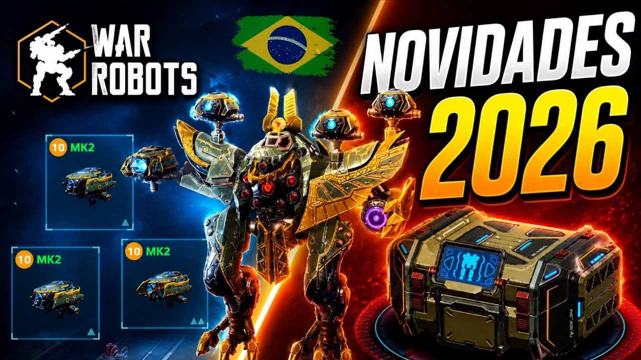 VAI FICAR MAIS F&Aacute;CIL CONSEGUIR DRONES, ARMAS E TIT&Atilde;S ??WAR ROBOTS