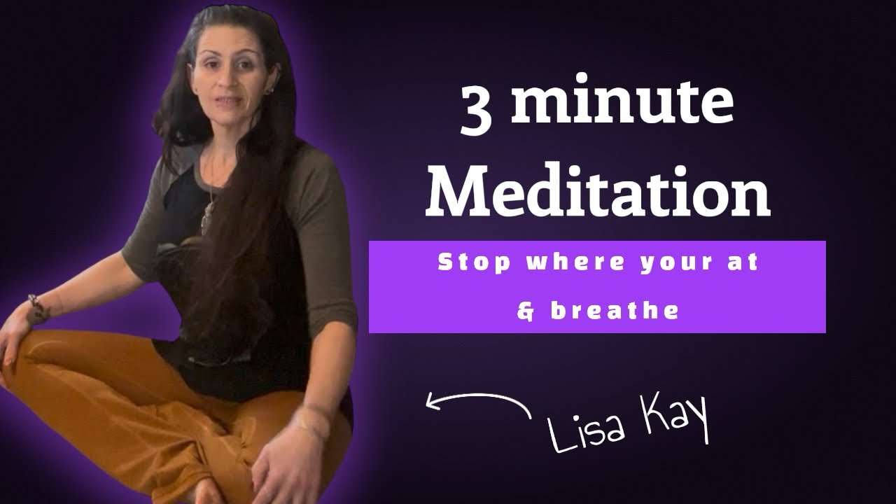 Stop right where your at and breathe - Stop Panic attacks!
