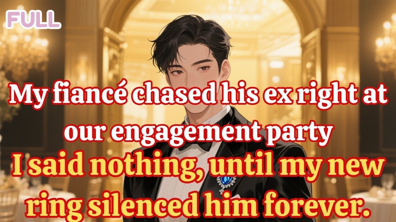 My fiancé chased his ex at our engagement party  I said nothing, until my new ring silenced him