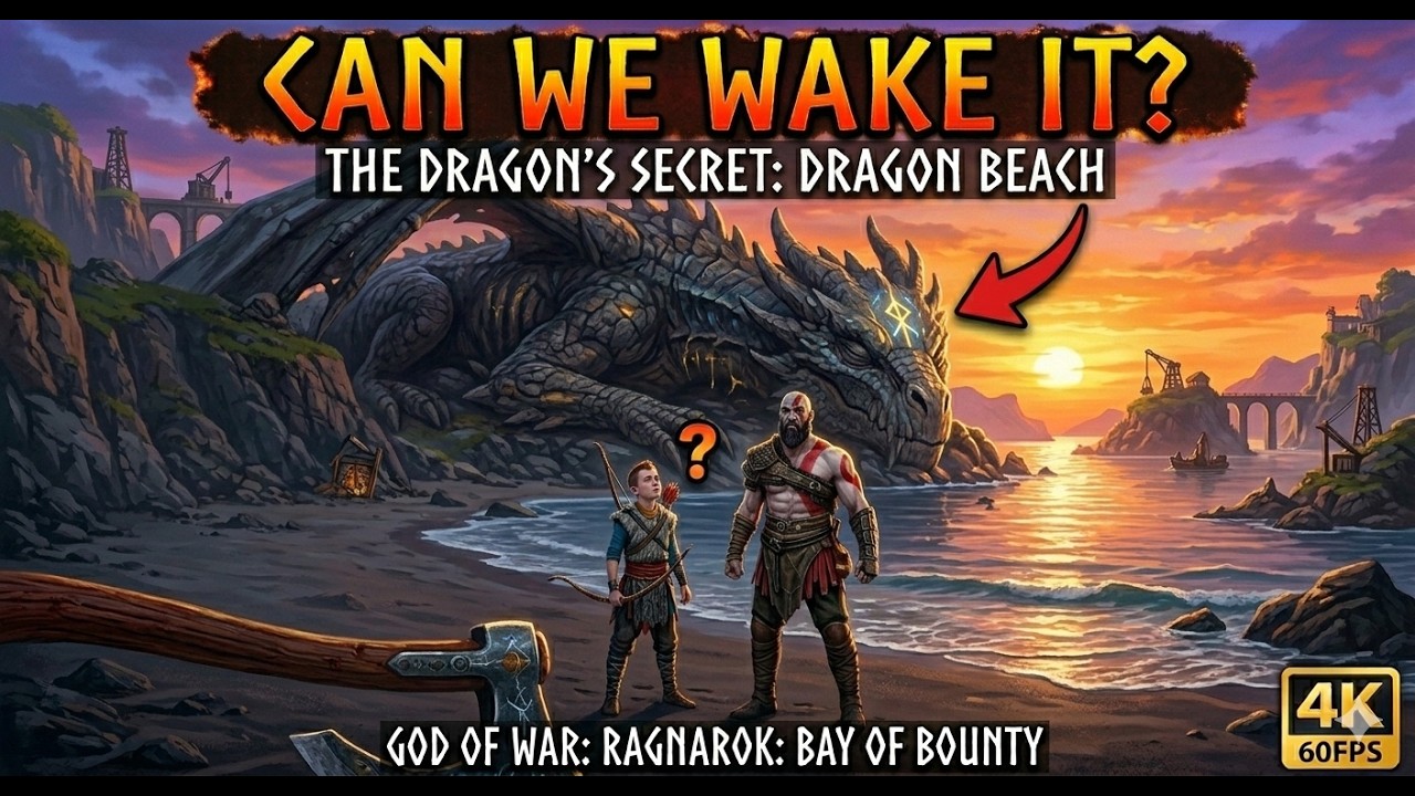 THE SECRET OF DRAGON BEACH! 🐉 Bay of Bounty Exploration | GoW Ragnarok