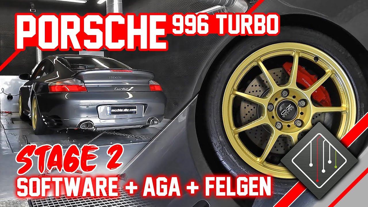 Porsche 996 Turbo Stage 2 | Chiptuning - AGA - Dyno | mcchip-dkr