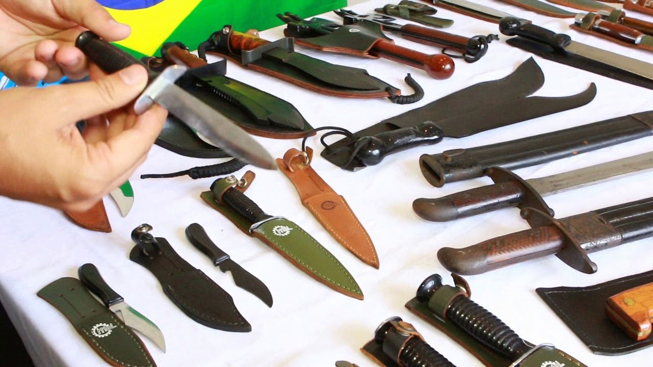 Facas IMBEL antigas: apresentação e links para compra dos modelos disponíveis