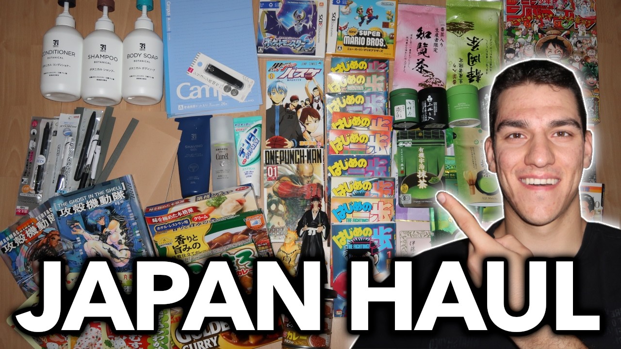 Ich zeige dir ALLES, was ich in 5 JAPAN REISEN gekauft habe! 🇯🇵 🤯