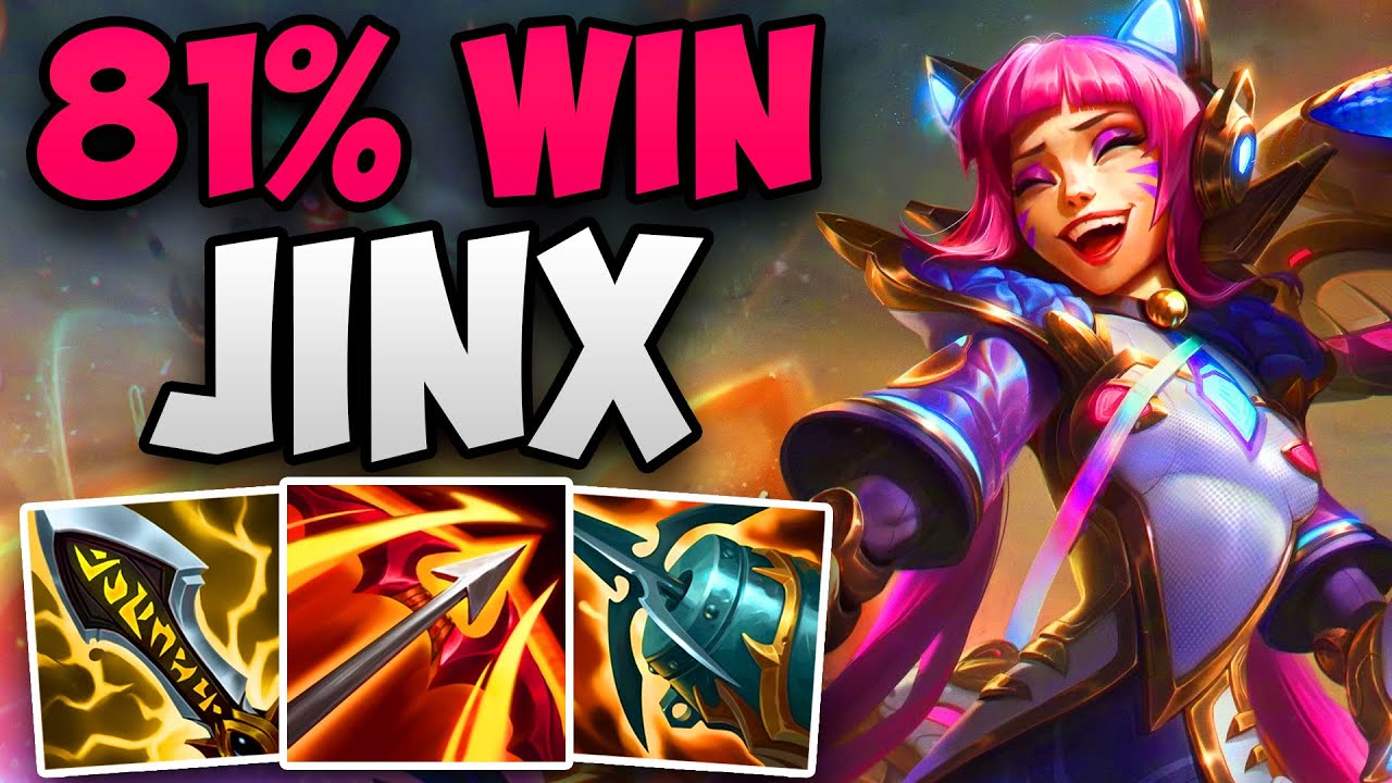 HE HAS 81% JINX WIN RATE IN CHALLENGER! | CHALLENGER JINX ADC GAMEPLAY | Patch 14.12 S14
