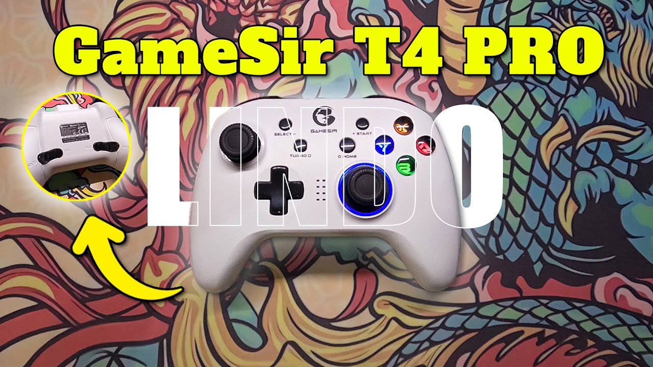 Esse é o melhor CONTROLE TRI-MODE Barato - GameSir T4 PRO
