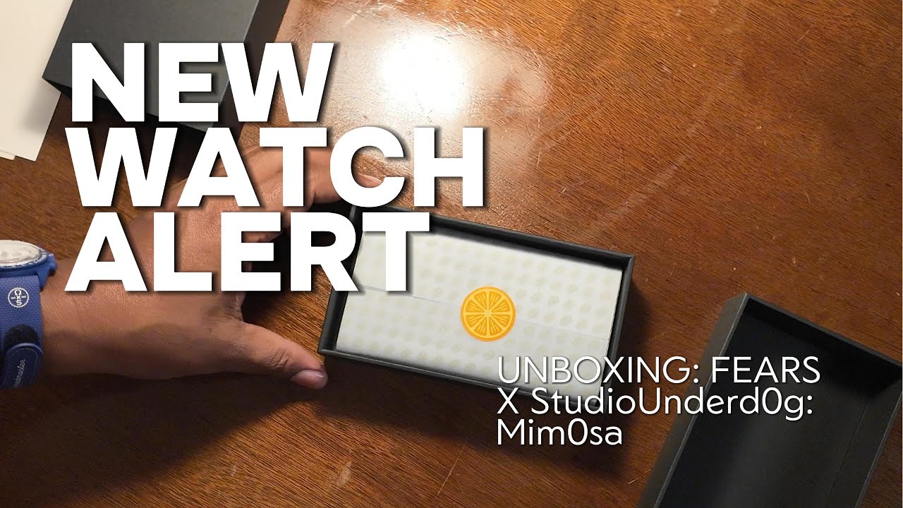 UNBOXING: FEARS X STUDIOUNDERD0G MIM0SA