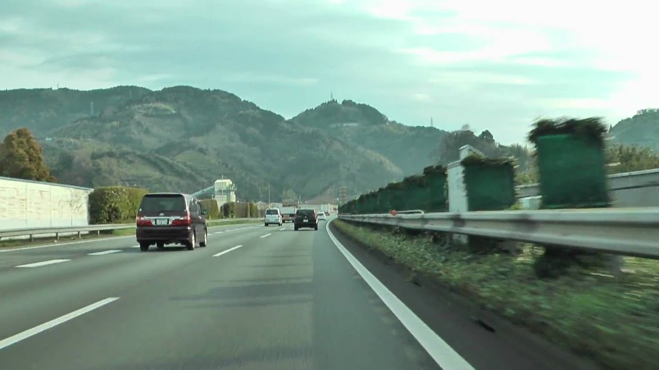 〔東名高速道路〕上り　清水ＩＣ⇒由比ＰＡ⇒富士川ＳＡ付近