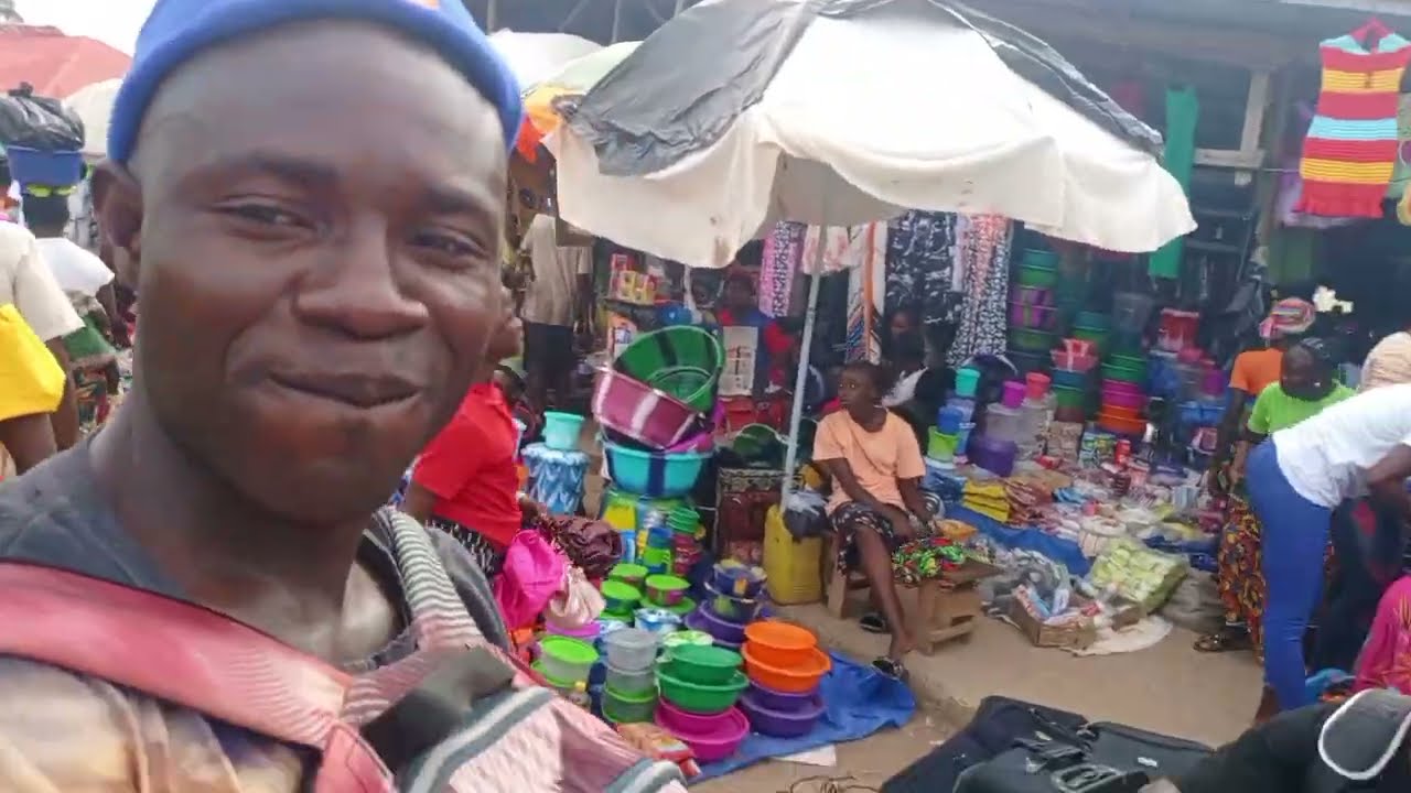 LAST CHRISTMAS MARKET  IN VOINJAMA 2025#everyone #africa #foryou #liberia_news 