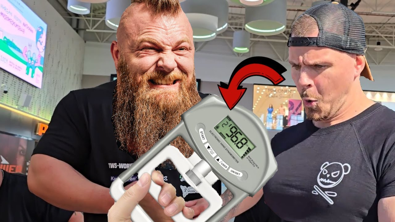 PALJONKO MAAILMAN VAHVIMMAT MIEHET PURISTAA?