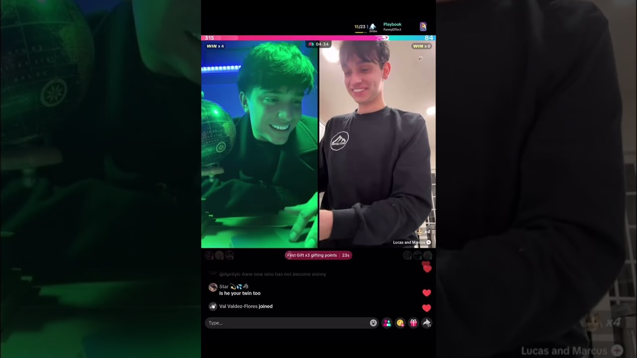 Santos with Lynwood / Lo Tuesday TikTok live videos