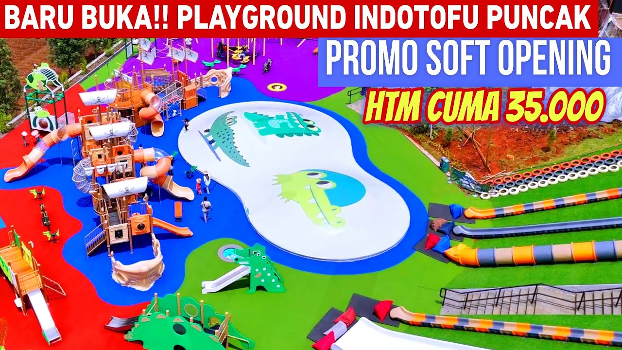 PLAYGROUND INDOTOFU PUNCAK‼️ WISATA PUNCAK BOGOR TERBARU 2025 | PLAYGROUND TERBAIK DI PUNCAK?!
