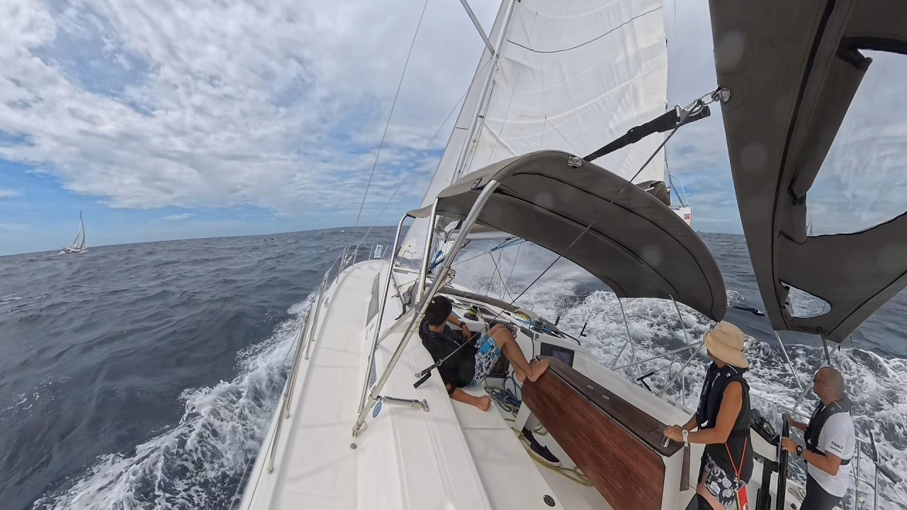 【Sail On｜五島列島】初めての外洋レース60マイル｜奈良尾へ、家族3人の航海