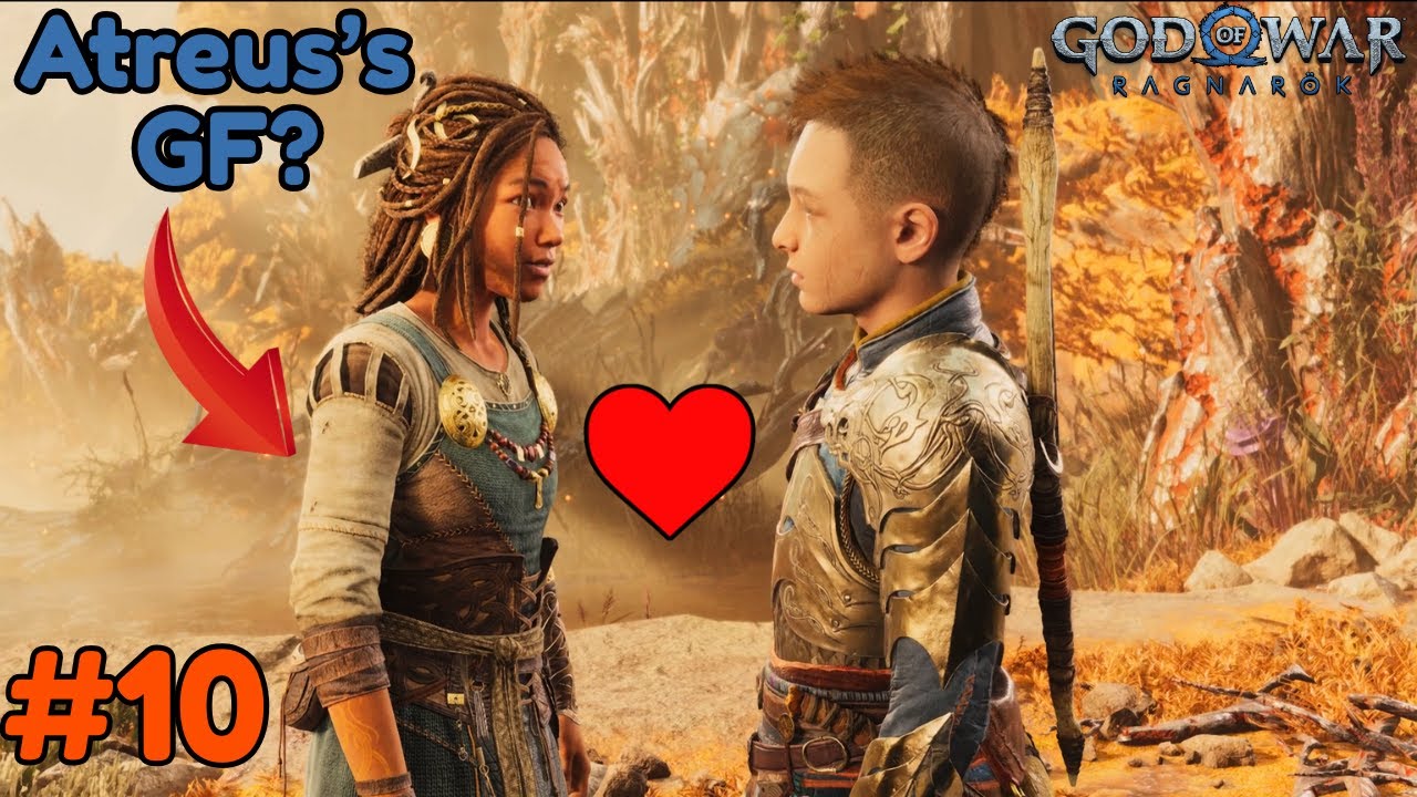Atreus's new girlfriend? God of War Ragnarok #10