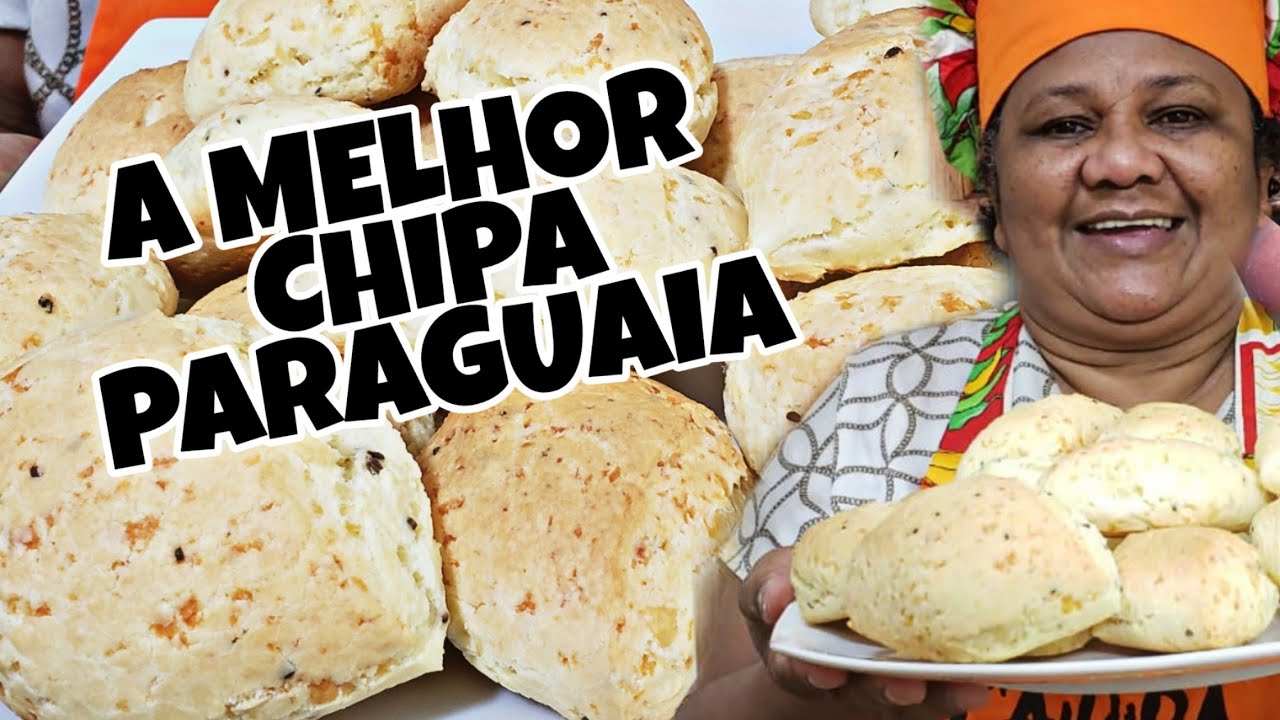 Receita A melhor CHIPA PARAGUAIA do mundo