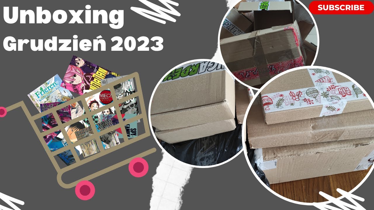 Unboxing Grudzień 2023 - potężny UNBOXING