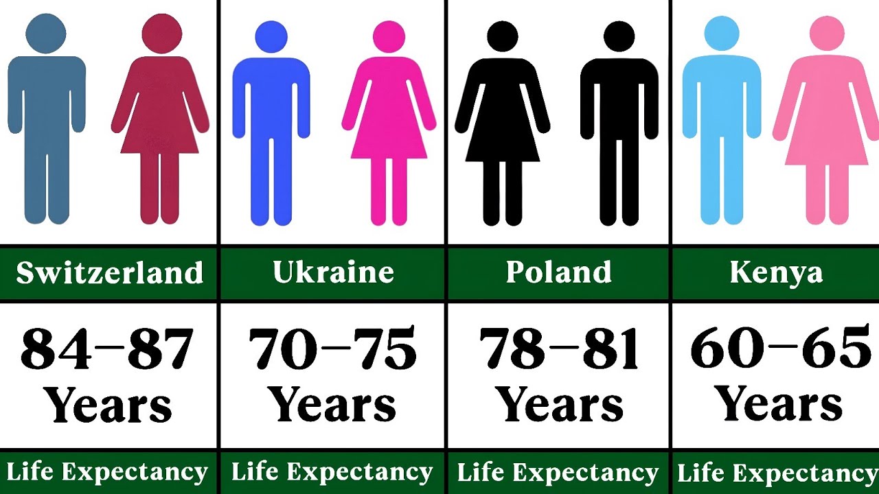 Comparison: Life Expectancy of Humans
