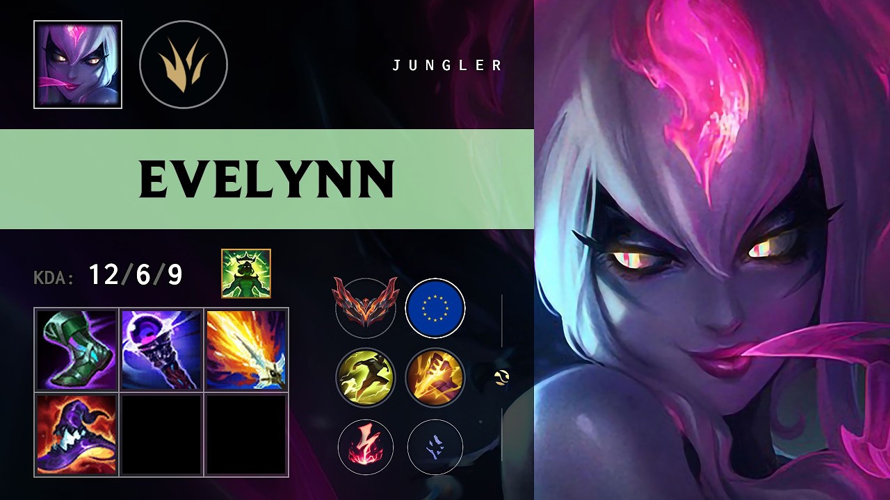 Evelynn Jungle vs Lee Sin (MISA 113) - EUW Grandmaster Patch 26.11
