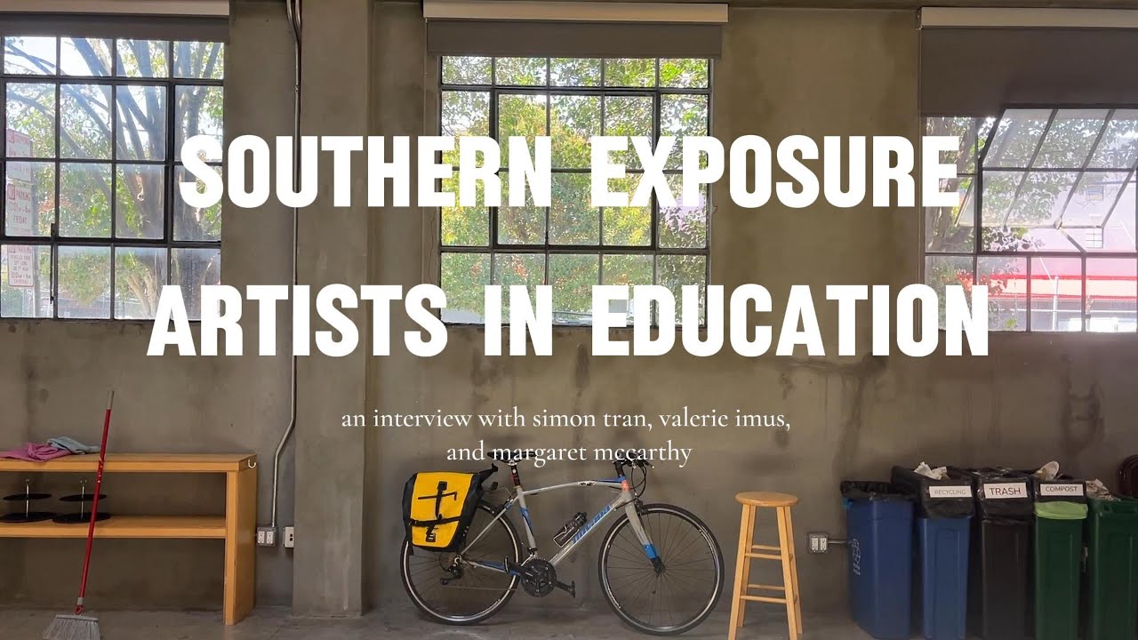 Artists In Education | An Interview with Simon Tran, Valerie Imus, and Margaret McCarthy