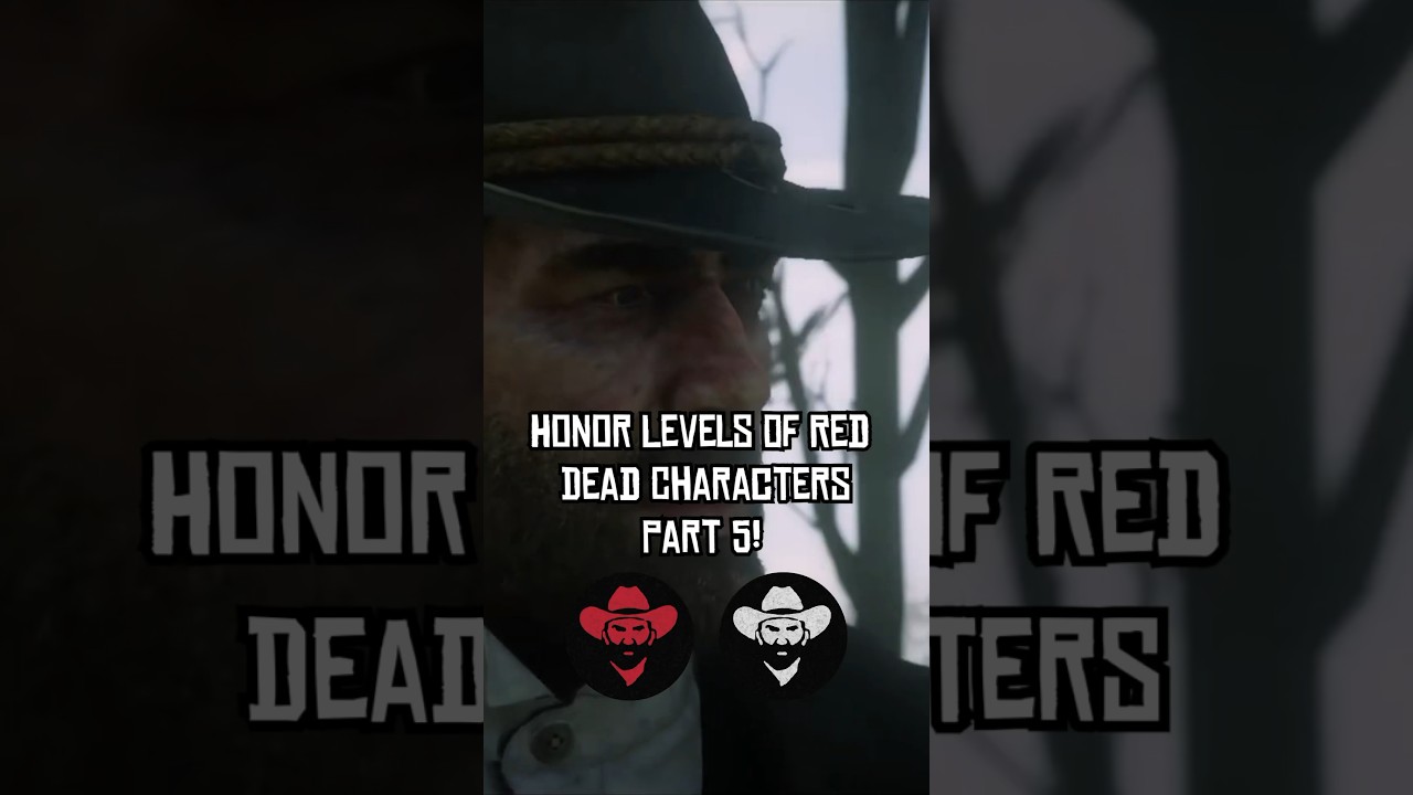 Characters Honor Levels In Red Dead (Part 5) #rdr2 #reddeadredemtion2 #shorts