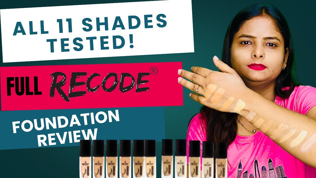 Recode Ace of base All 11 shades full review !!Recode series -first video