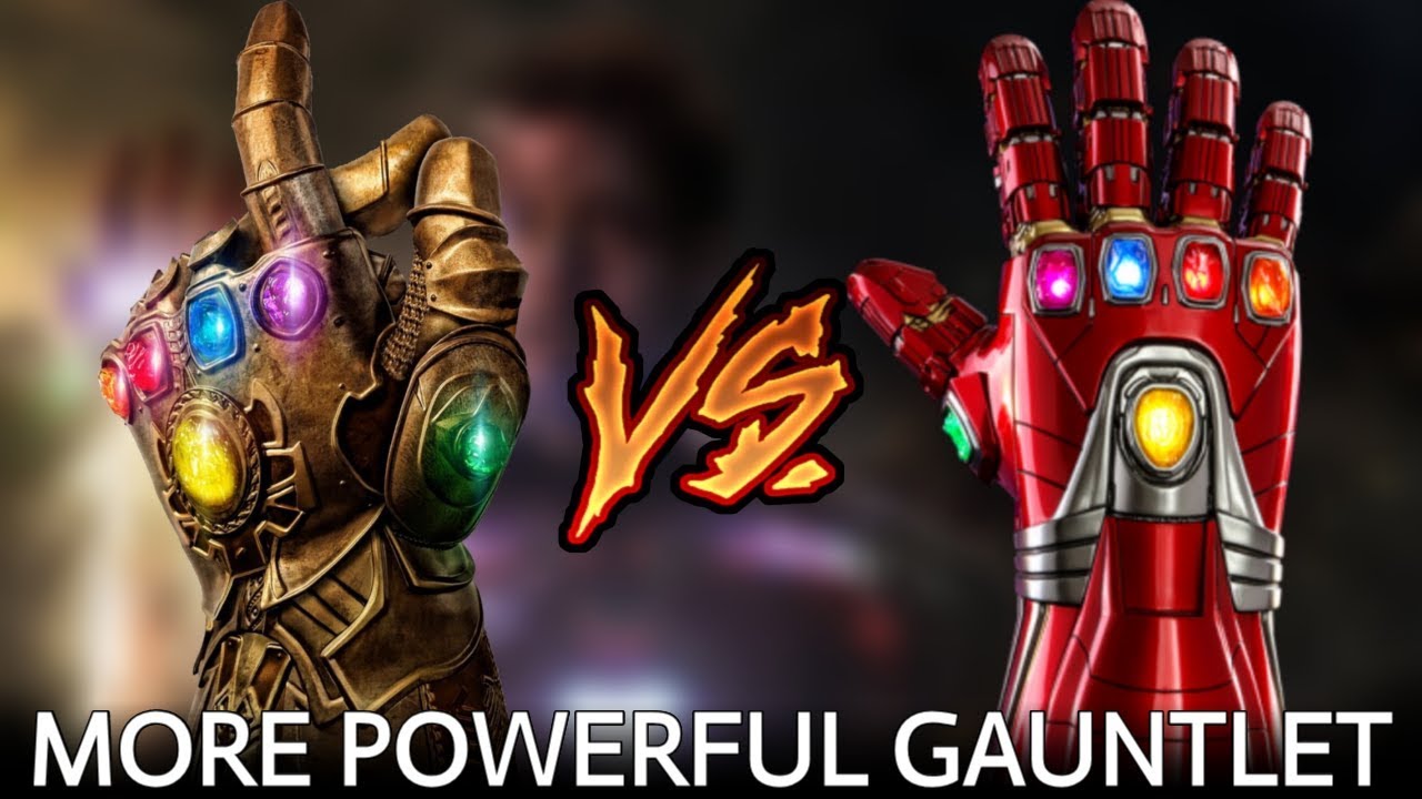 Infinity Gauntlet Vs Iron Nano Gauntlet | Avengers Endgame In Hindi | BlueIceBear
