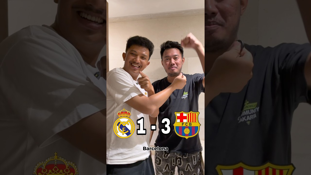 PREDIKSI SKOR EL CLASSICO REAL MADRID VS FC BARCELONA🥳🎉  #ElClassico #RealMadrid #FCBarcelona