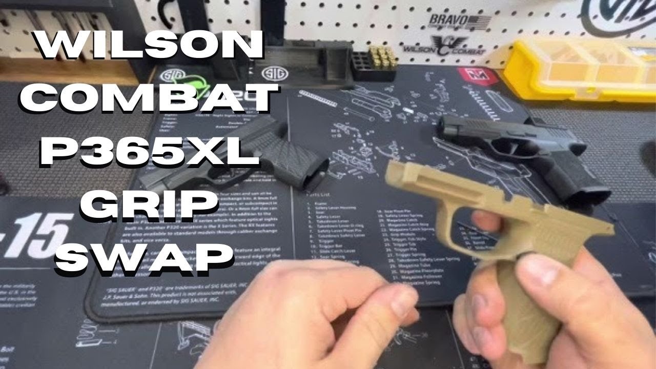 Wilson Combat P365XL Grip Module Unboxing and Install