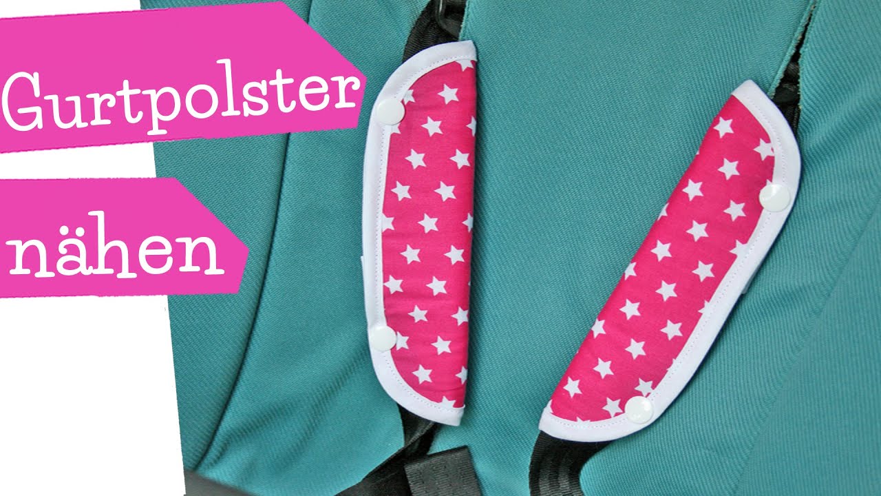 Gurtpolster für Kinderwagen nähen Gurtpolster Buggy nähen | DIY Nähanleitung | mommymade