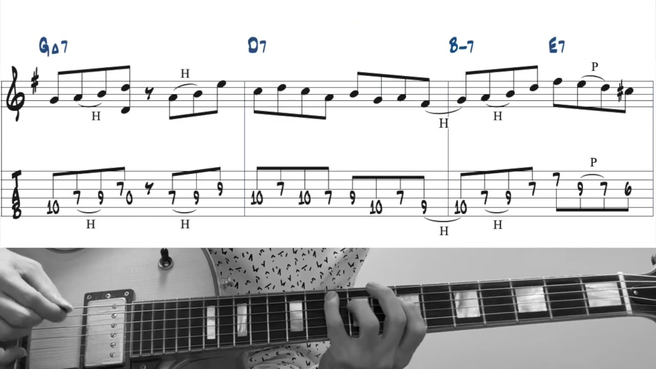 Joe Pass How High the Moon Transcription